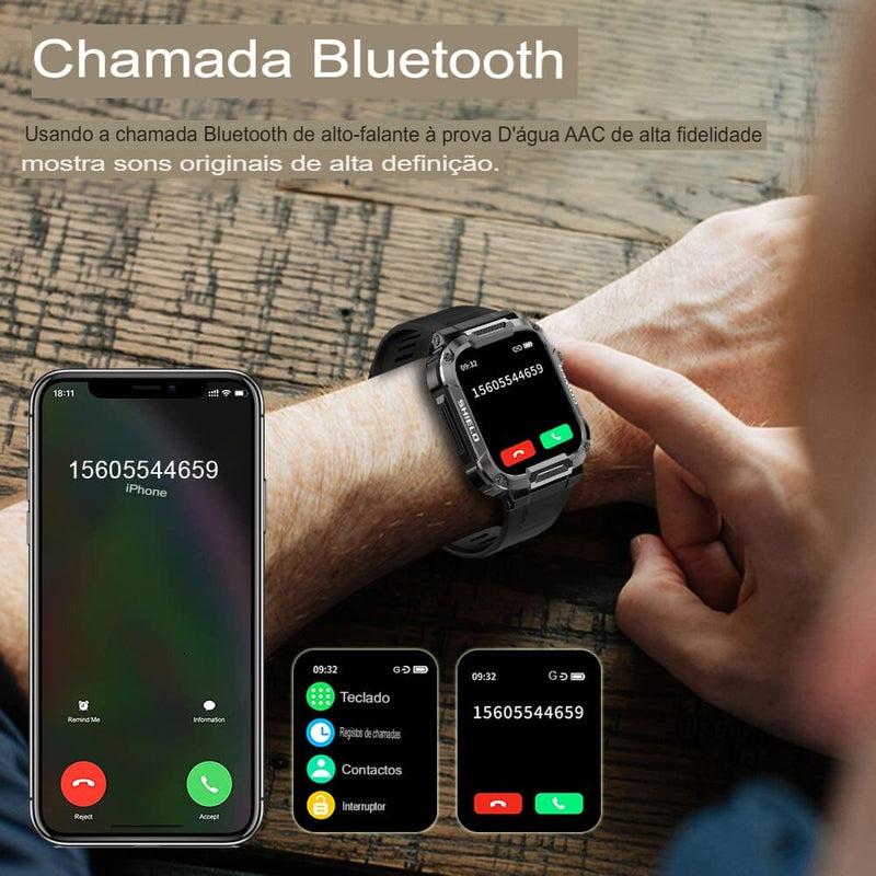 Smartwatch Esportivo Ultra Resistente
