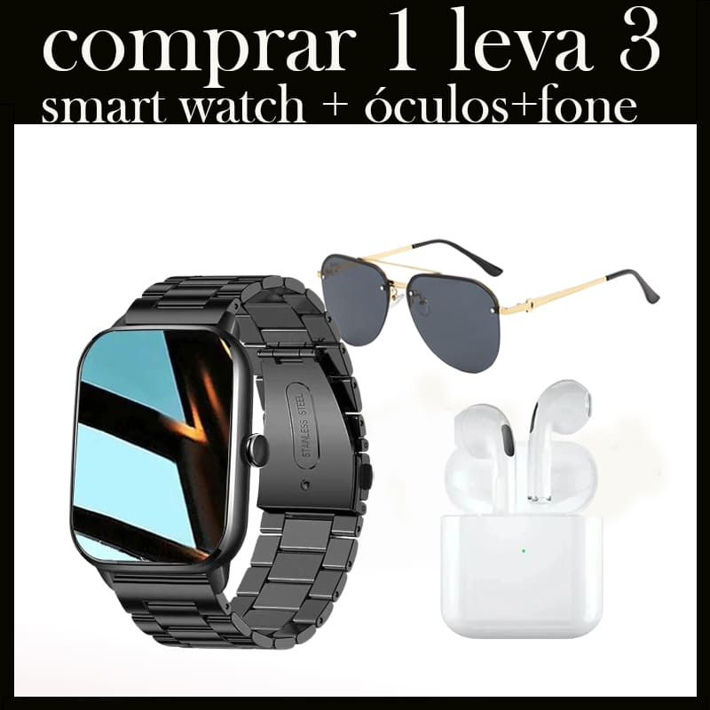 Smartwatch Feminino Elegância & Tecnologia (comprar 1 leva)