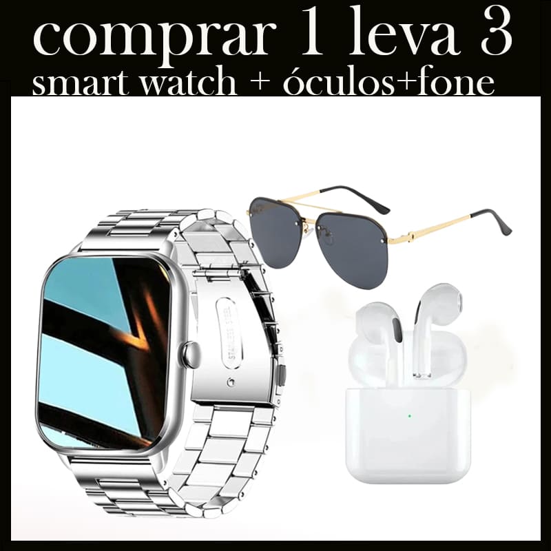 Smartwatch Feminino Elegância & Tecnologia (comprar 1 leva)
