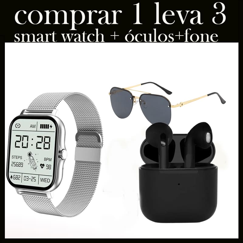 Smartwatch Feminino Elegância & Tecnologia (comprar 1 leva)