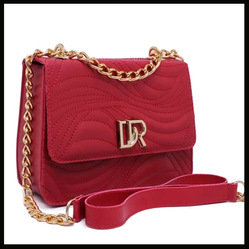 bolsa feminina pequena lateras e transvesal alça corrente