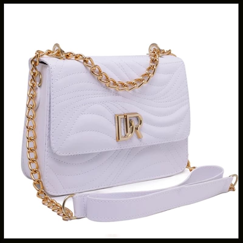 bolsa feminina pequena lateras e transvesal alça corrente