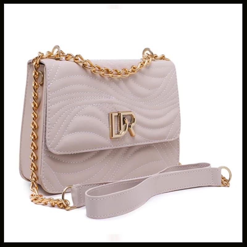 bolsa feminina pequena lateras e transvesal alça corrente