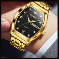 Relógio Masculino Original De Luxo Calendário Funcional Pulseira De Aço Inox