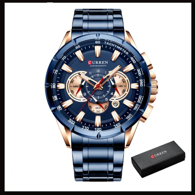 Relógio Masculino Casual Esportivo Militar de luxo