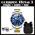 relogio luxo automatico masculino original ( compre 3 leva 1)