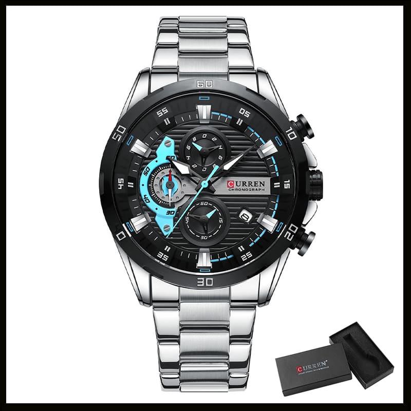 Relógios masculinos Moda de luxo Design exclusivo ( compre 3 leva 1)