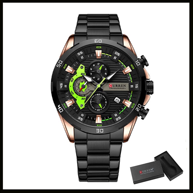 Relógios masculinos Moda de luxo Design exclusivo ( compre 3 leva 1)