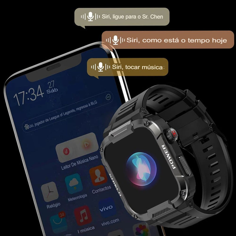 Smartwatch Esportivo Ultra Resistente