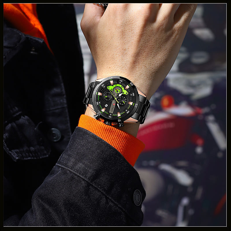 Relógios masculinos Moda de luxo Design exclusivo ( compre 3 leva 1)