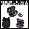 Fone De Ouvido Sem Fio Bluetooth ( compre 1 leva 3 )
