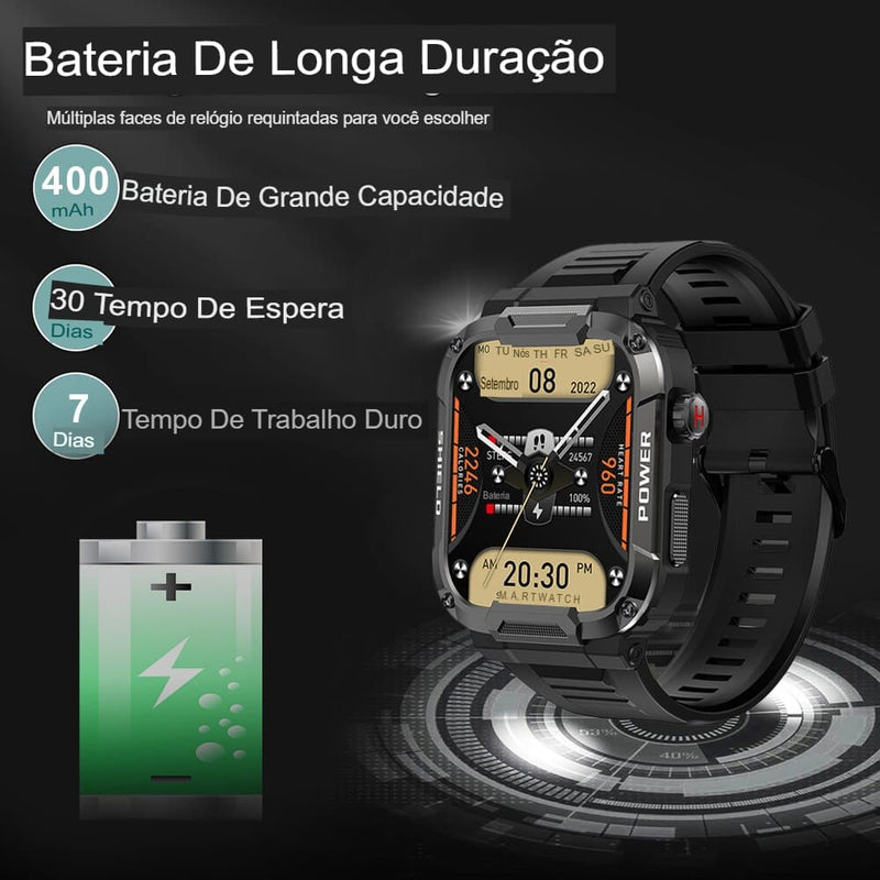 Smartwatch Esportivo Ultra Resistente