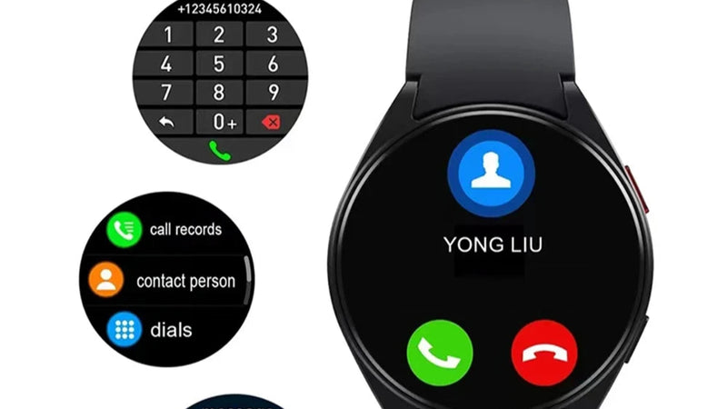 LAXASFIT Watch 6 – Estilo, Tecnologia e Desempenho
