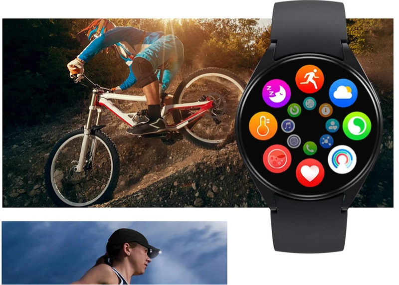 LAXASFIT Watch 6 – Estilo, Tecnologia e Desempenho