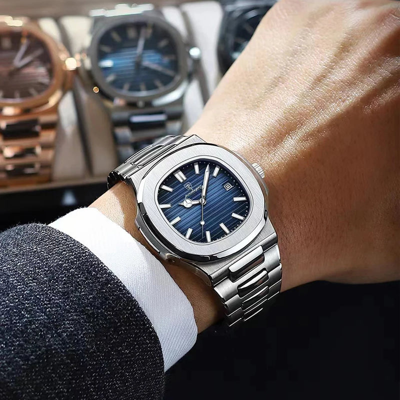 RELÓGIO MASCULINO LUXURY  ( compre 1 leva 3)