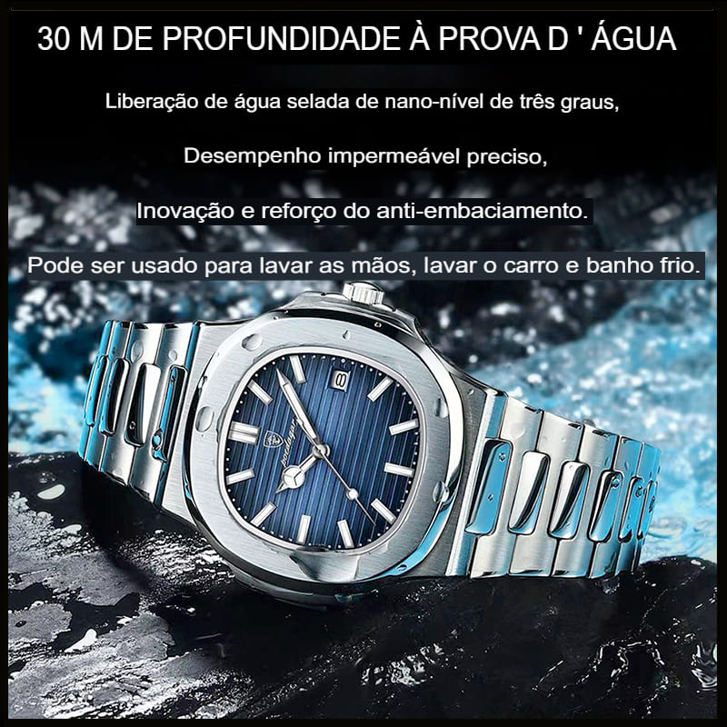 RELÓGIO MASCULINO LUXURY  ( compre 1 leva 3)