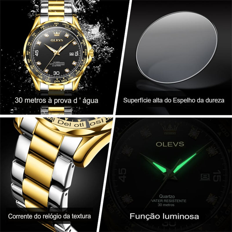Relógio Masculinos Luxo (compre 1 leva 3)
