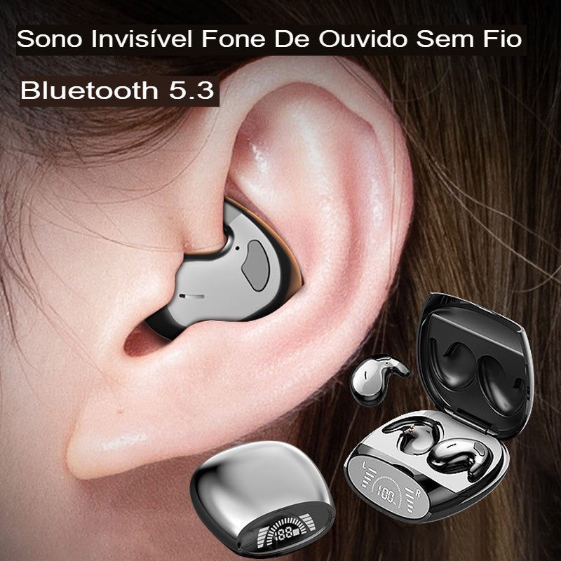 Mini Fones de Ouvido Invisíveis esportivo
